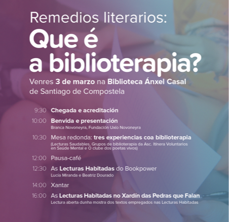 Novoneyra's tweet photo. Convidámosvos ao evento multiplicador do noso proxecto europeo @Erasmusplus #Bookpower para o empoderamento das comunidades leitoras. Será o 3 de Marzo na @bpsanxelcasal en Compostela! (Entrada
libre ata completar a capacidade da sala) CC @sepiegob @espaciorojo @loveforlivres https://t.co/NHMkxxN7Dq
