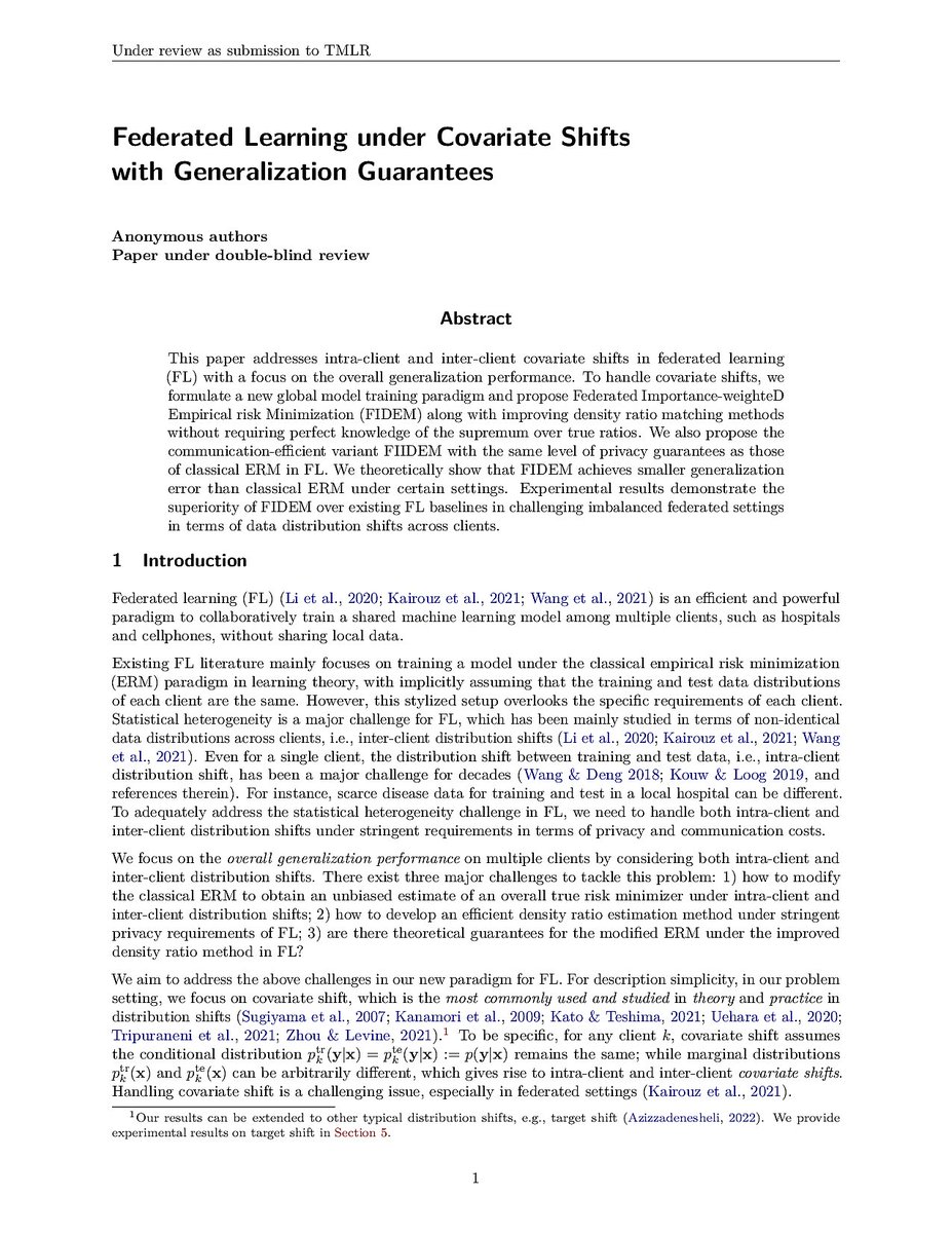 TmlrSub's tweet image. Federated Learning under Covariate Shifts with Generalization Guarantees

openreview.net/forum?id=N7lCD…

#federated #generalization #privacy