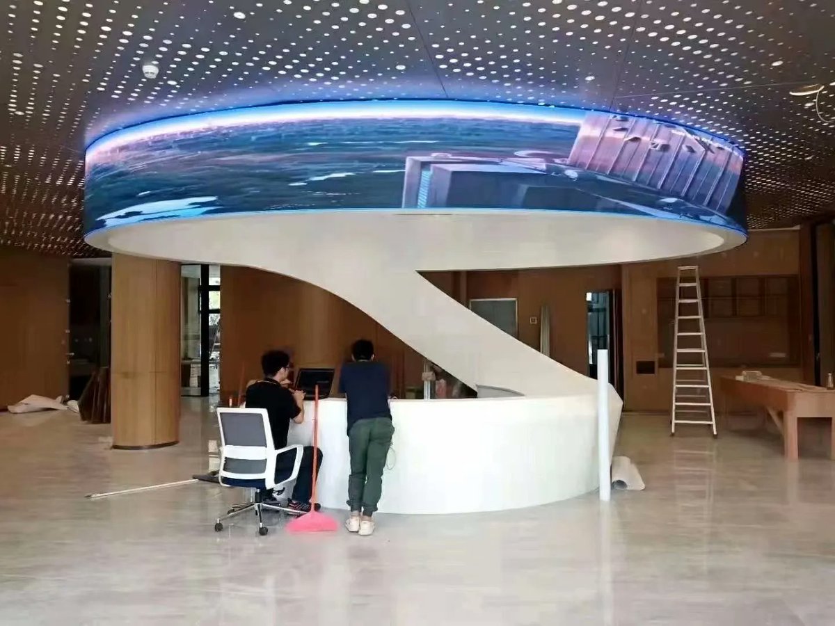 jayleddisplay's tweet photo. Special shape curved LED display project with soft module design.
jay@dazzview.com
https://t.co/dKechPE8bt

#leddisplay #ledscreen #ledmanufacturer #softmodule #creativedisplay #digitalsignage #ledsign #ledvideowall #ledwall #dazzviewled https://t.co/QvHoaDLT2g