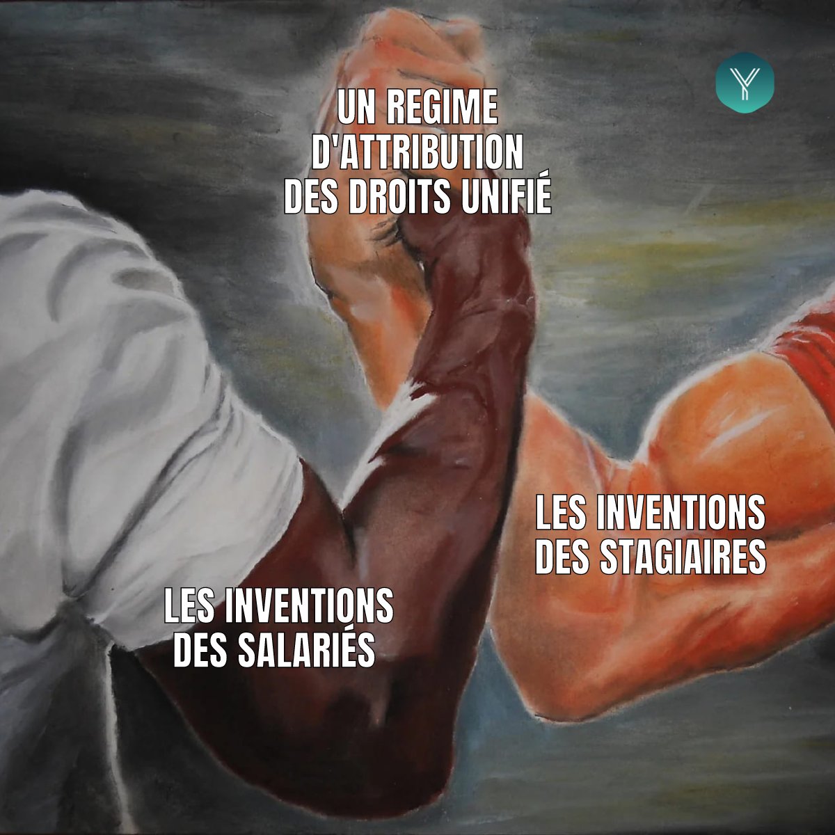Depuis le 15 décembre 2021, les inventions créées par un stagiaire peuvent être dévolues automatiquement à l’employeur si le stagiaire :
✅ A une convention de stage
✅ A une mission inventive
✅ Perçoit une contrepartie matérielle ou financière

👉 urlz.fr/kMq6