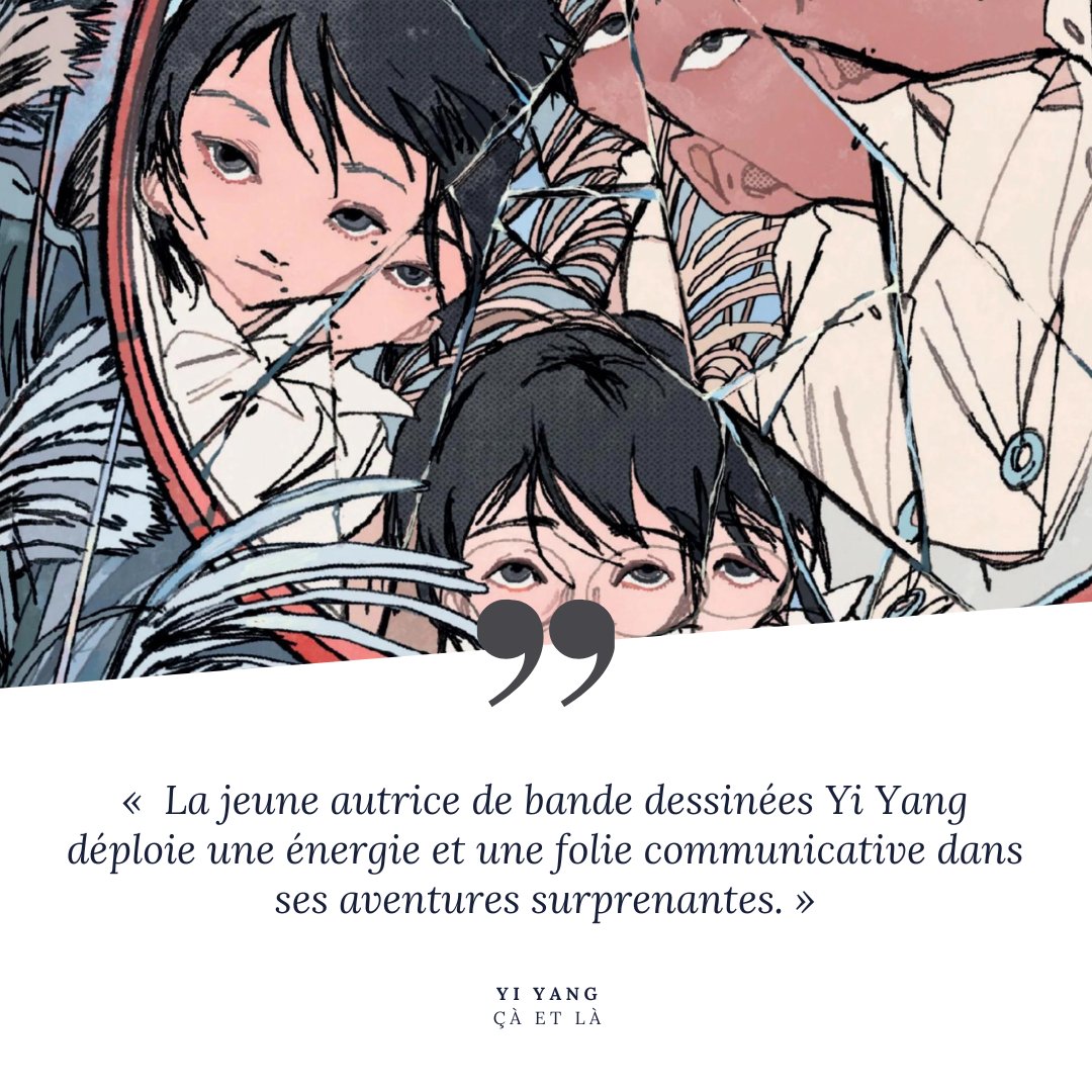 La jeune autrice de #bandedessinées #YiYang déploie une énergie et une folie communicative dans ses aventures surprenantes.

ow.ly/KcXX50MPqkm

#BD #illustration #dessin #art #livre