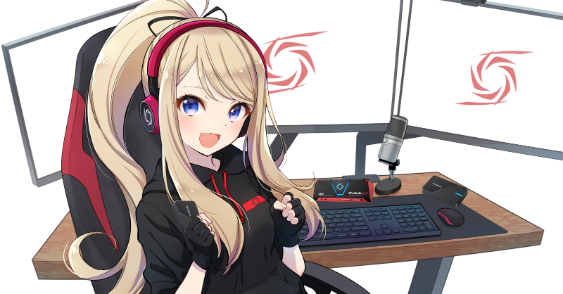 AVerMedia's tweet image. You just bumped into Elena, the AVerMedia Waifu (and crush of some of our staff smh 🙄 sigh) she wants to give you a Live Gamer Extreme 3. Like to accept. 
#Vtuber #Boldlycreate