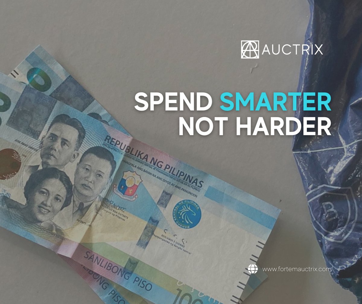 fortemauctrix's tweet photo. Maximize your salary & achieve financial goals by spending smarter & creating a budget. Prioritize goals, cut expenses, build an emergency fund & achieve financial wellness. Let's start today! 💰💪
#spendsmarter #financialgoals #budgeting101 #auctrix #TogetherWeFly https://t.co/9PeHKAsqB4