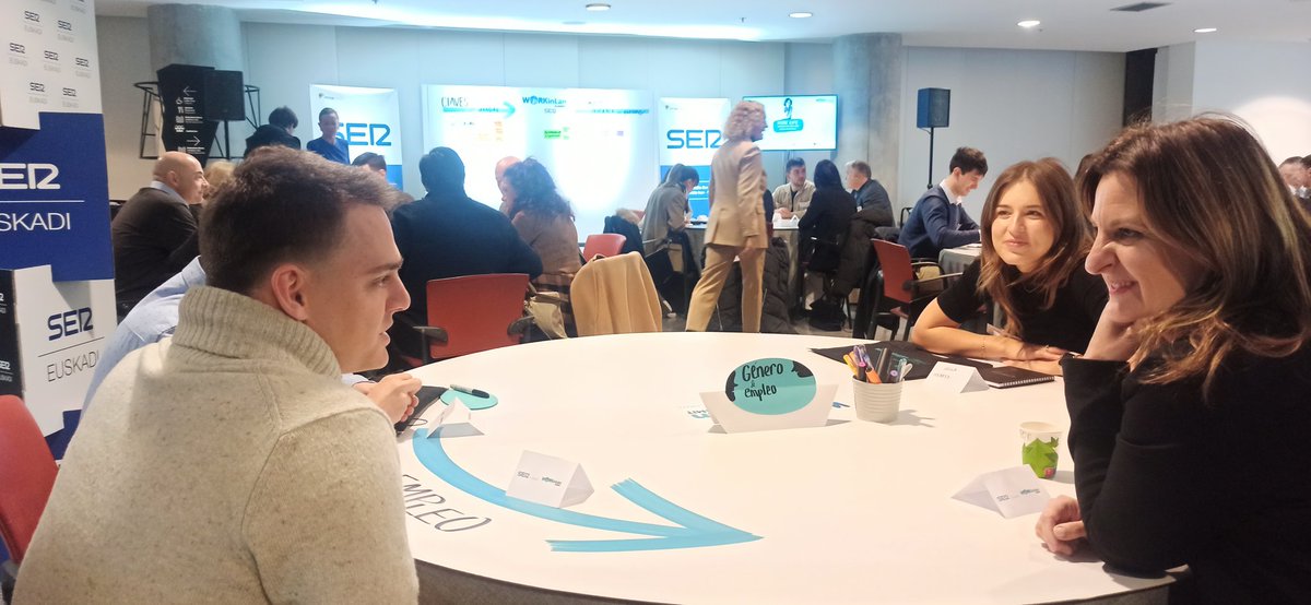 SEReuskadi's tweet photo. #Workafe en @Euskalduna_eus de la mano de Miriam Artola de @muxotepotolobat y @SEReuskadi
@workinlansummit
'El empleo en la Euskadi que queremos' https://t.co/kF0jPEXfxE