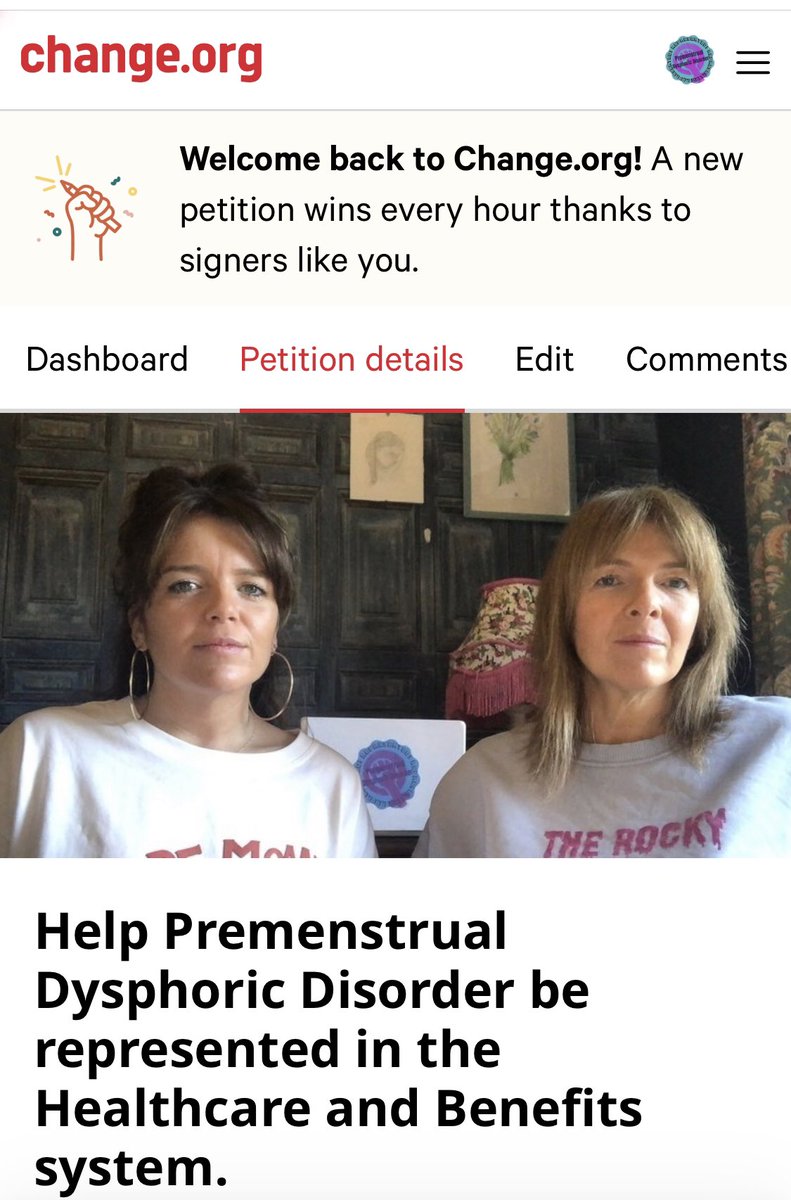 menopausalmave's tweet photo. Premenstrual dysphoric disorder #pmdd in desperate need of awareness. Sign petition here https://t.co/bav1lrYiUZ #pmddrepresented #periods #suicideprevention #WomensHealth #iwd2023 #makemenopausematter @KathyBurke @IAPMDglobal @PeriodsPower https://t.co/Nky0C9oyON