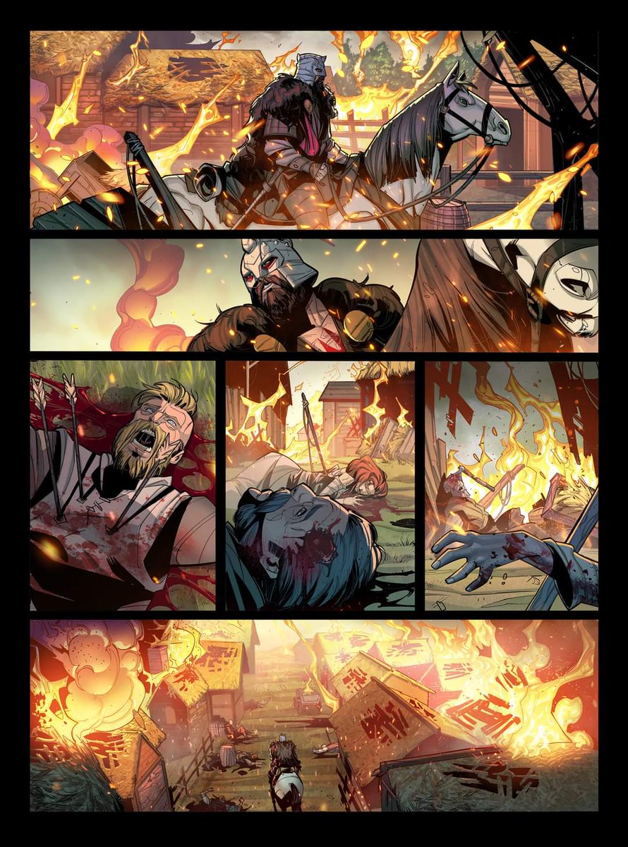 MoroniAlessio_'s tweet photo. Page from #windsofnumasera chapter 4 for @DarkHorseComics
pencils and inks by me
colours by the super talented @Valentinataddi
written by Morgan Rosenblum and Jonny Handler
#fantasyart #fantasyartwork #fantasyillustration #fantasycomics #GameOfThrones #RingsOfPower #fantasy https://t.co/Z5qU9YuV4i