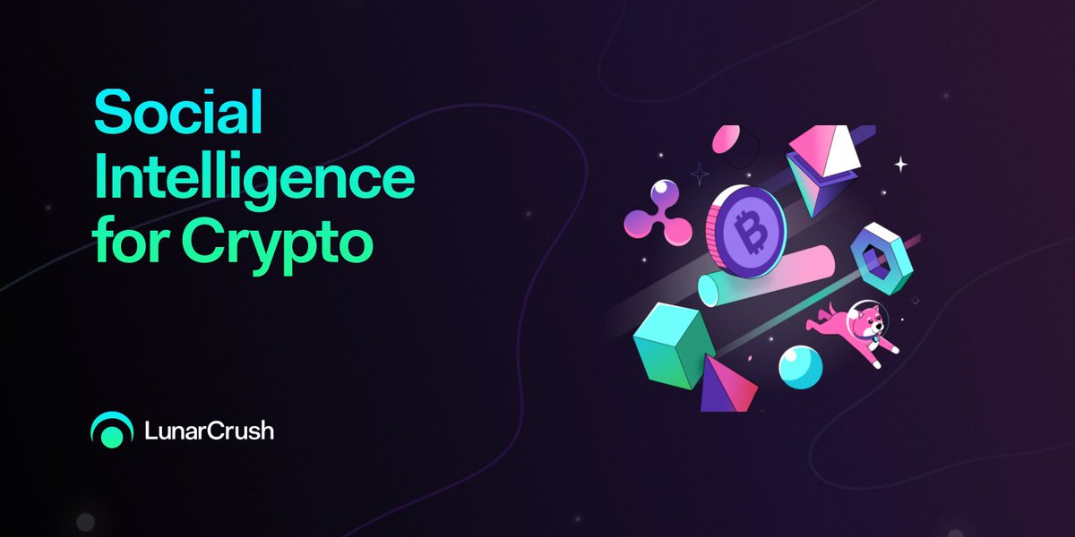 I use #LunarCrush to track social insights for cryptocurrencies. Check it out!

lnr.app/s/N1NwLR