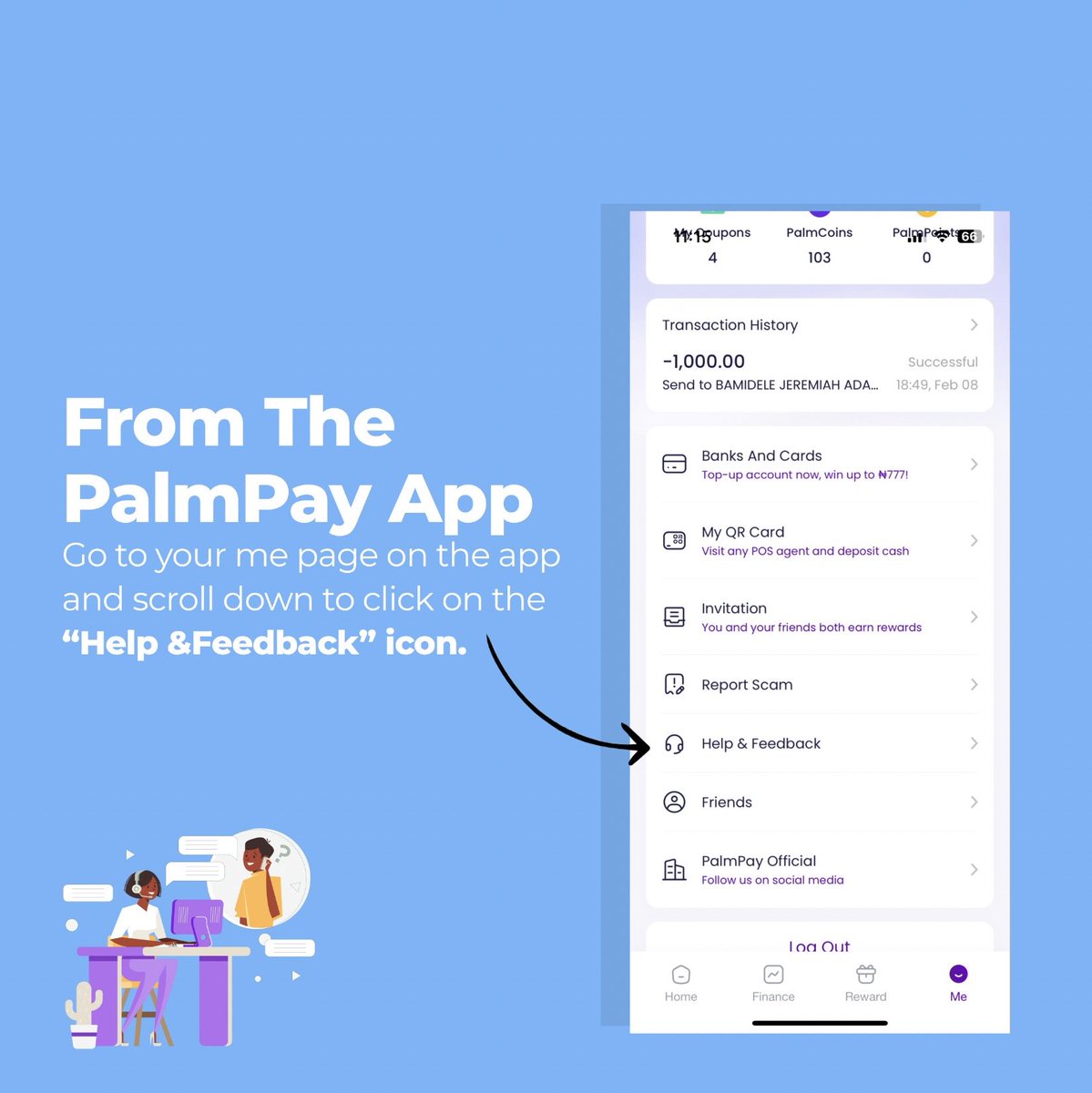 PalmPay Nigeria tweet media