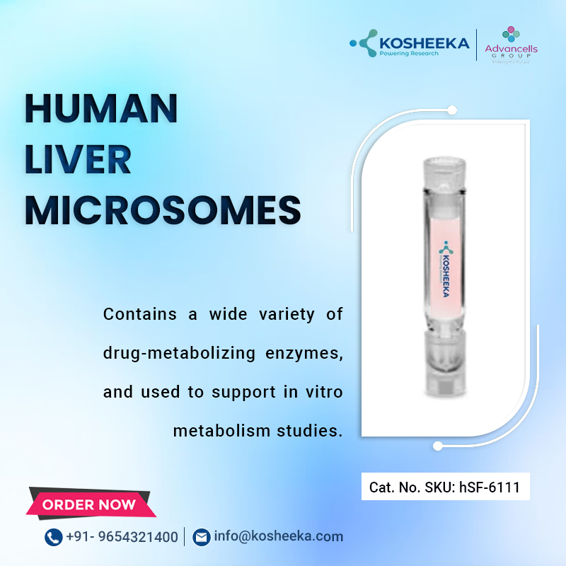 kosheeka's tweet photo. For the evaluation of drug metabolites with a high likelihood of being successful in #clinicaltrials, human #liver microsomes serve as a crucial experimental model.
We offer a range of liver #microsomes from different origins.
📃 Order Now
📲 Whatsapp +91-9654321400

#research https://t.co/3MguapAynN