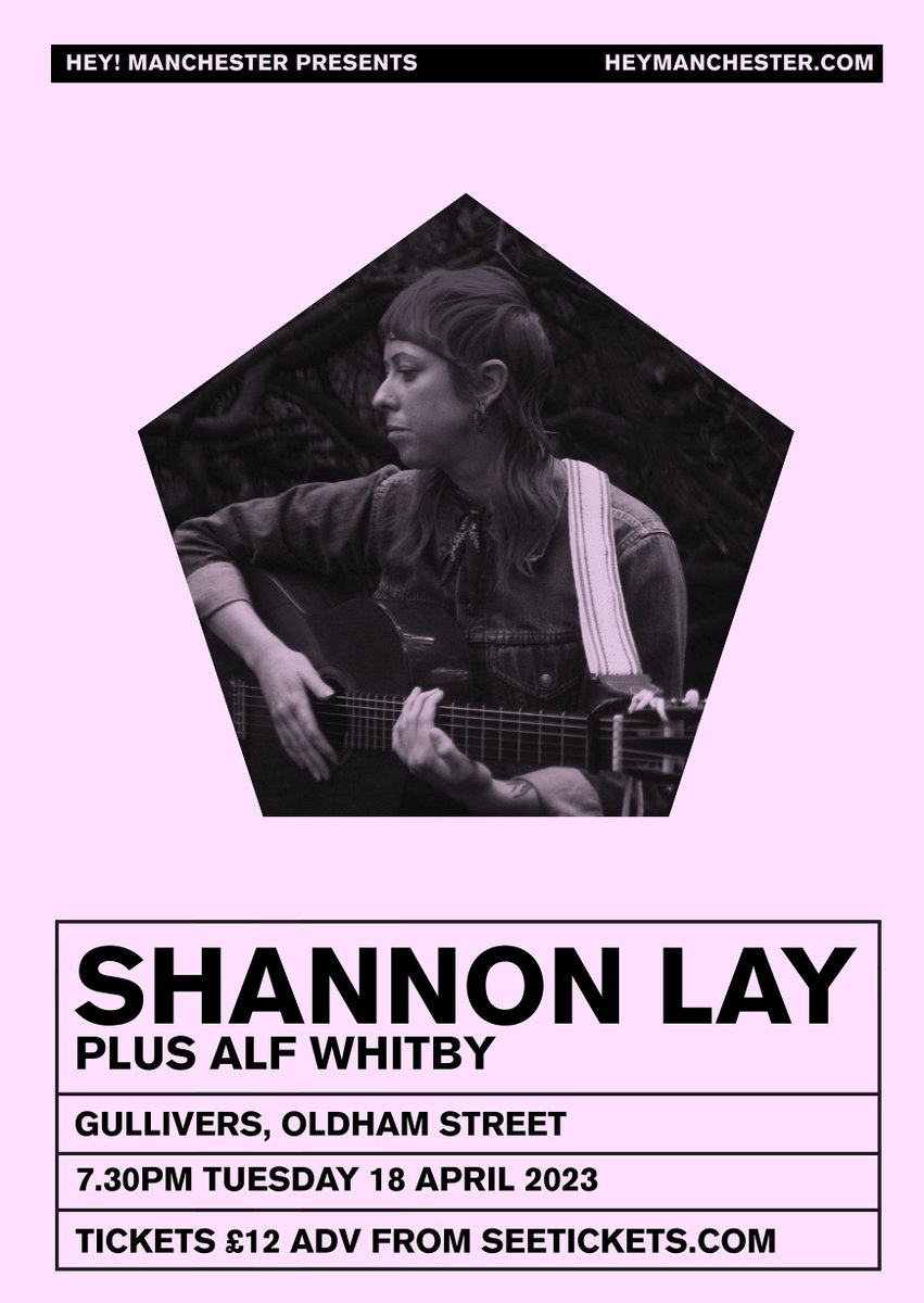 Hey! Manchester (@heymanchester) on Twitter photo CONFIRMED: 'Sad pop singer' <a href="/AlfWhitby/">Alf Whitby</a> will join <a href="/ShannonLayMusic/">Shannon Lay</a> at <a href="/gulliverspub/">Gullivers</a> on Tue 18 Apr. Read more, listen to both and book now: heymanchester.com/shannon-lay CONFIRMED: 'Sad pop singer' <a href="/AlfWhitby/">Alf Whitby</a> will join <a href="/ShannonLayMusic/">Shannon Lay</a> at <a href="/gulliverspub/">Gullivers</a> on Tue 18 Apr. Read more, listen to both and book now: heymanchester.com/shannon-lay