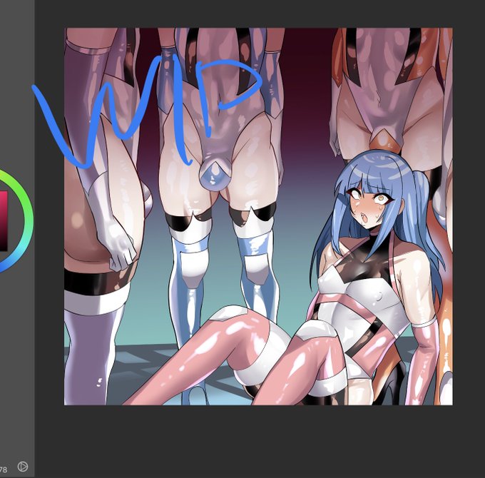 男体化CG集のお進捗ですわ〜!
あと1シーン着彩で文字入れ以外は完了です🥲 