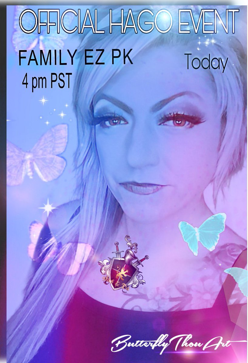 kell1969's tweet image. Come join the amazing ButterflyThouArt in her Hago Family Easy PK today at 4pm PST