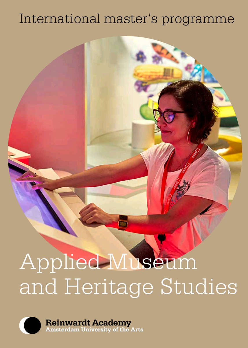ReinwardtAcad's tweet photo. 2 weeks left to apply in round 1 for our master Applied Museum and Heritage Studies. 

Are you ready to take the next step in your career?
#heritagejobs #museumjobs
https://t.co/nqzKigDTjf https://t.co/bUNrp6YaVM