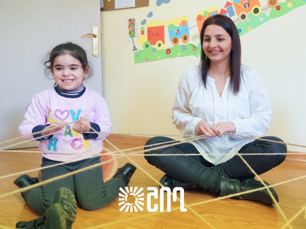 AMAA_Armenia's tweet photo. These days, Ester, the coordinator of AMAA's newly built Berd Day Center, is in Yerevan #Shogh. She is actively involved in adopting the Center's 10+ years of experience in order to successfully apply it in work with the children of Berd. https://t.co/EHPnDnJPIA