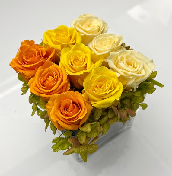 One Year Roses/Gifts for Her/ Giveaways/Anniversary etsy.me/3waNsMv #birthdaygift #weddinggift #preservedflower #preservedmoss @etsymktgtool