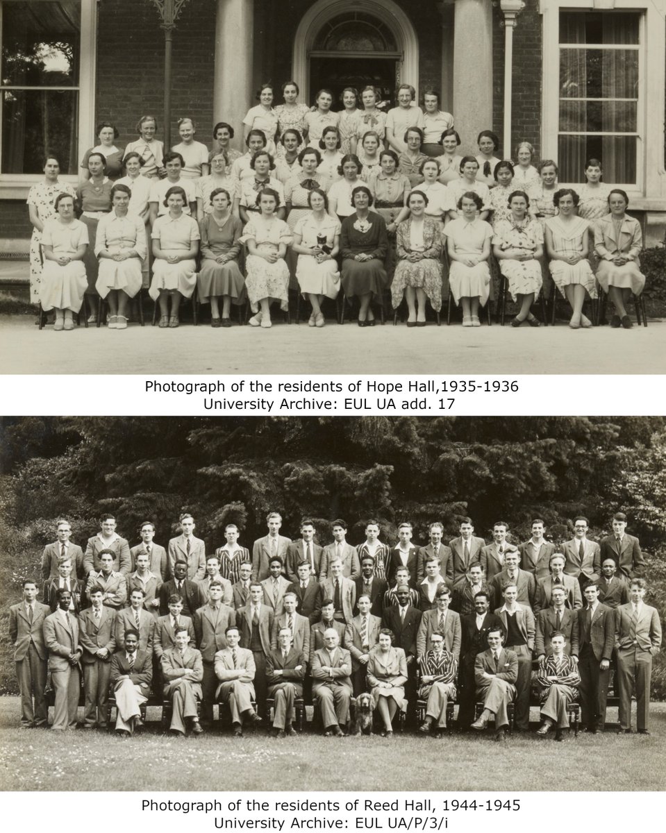UoEHeritageColl's tweet photo. We love finding photographs of pets in archives! ❤️

Can you spot any pets in these Halls of Residence group photographs from our University Archive? 🔍

#LoveYourPetDay #UniOfExeterArchive #EYALove #ArchiveCats #ArchiveDogs #Archives @Exalumni @UniofExeter @ExeterGuild https://t.co/RRQMAv8qwO