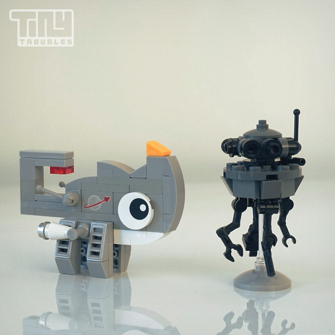 BaoBobbb's tweet photo. Beep Boop! 🤖
Tiny is not sure if this little droid wants to be his fren. What do you think?
#LEGO #StarWars #ProbeDroid #ATST #LEGO75322 #GoodTrouble #TinyTroubles https://t.co/bYsrYI2Udr