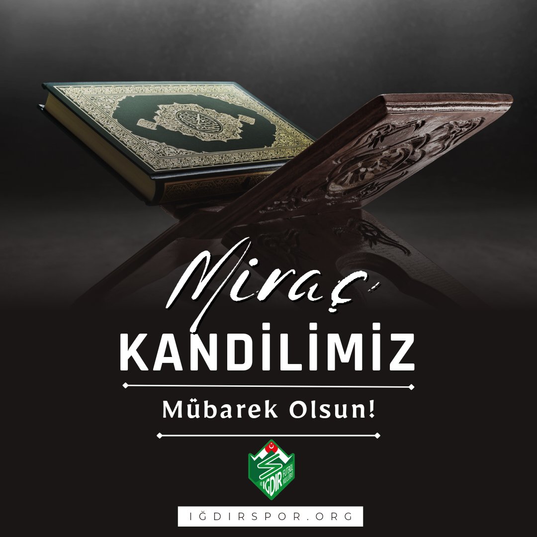 Miraç Kandilimiz Mübarek Olsun
#miraçkandili