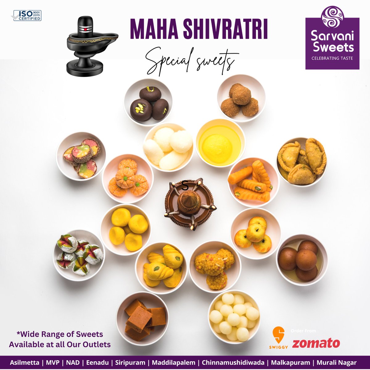 Sarvani_Sweets's tweet photo. Maha Shivratri Special Sweets.

@Sarvani_Sweets

#sweets #indiansweets #traditionalsweets #sarvanisweets #authenticsweets #tasty #yummy #delicious https://t.co/8doe62hcWs