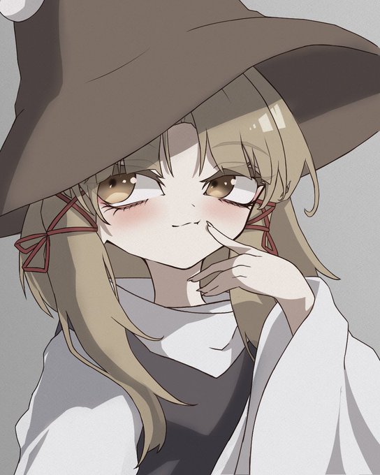 シンプルな塗り模索中
#東方Project  
#洩矢諏訪子 