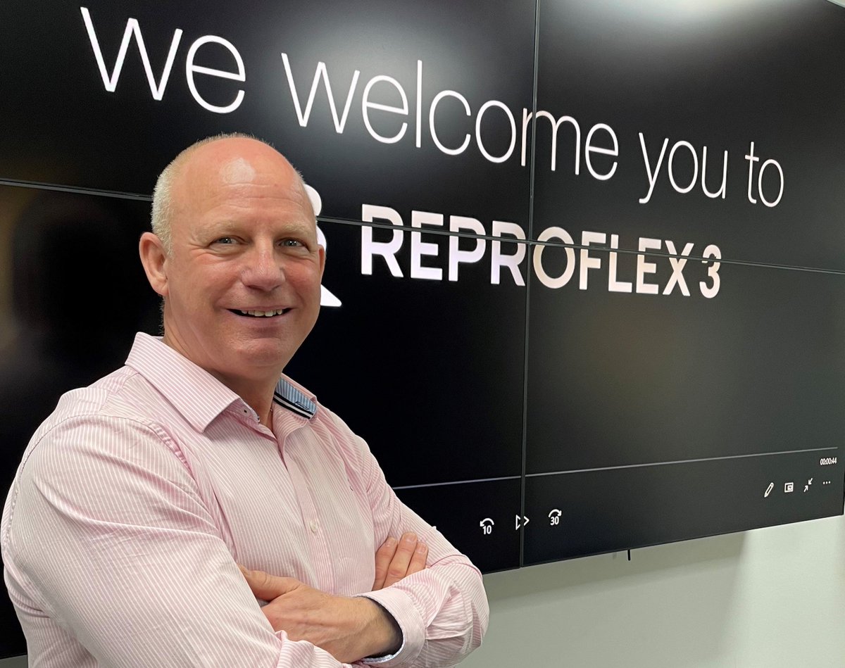 Reproflex3's tweet image. The R3 family is delighted to welcome Mark Vaus to the fold as Technical Sales Director for Corrugate. Read our exciting announcement in full here:
reproflex3.com/reproflex3-app…
#flexo #prepress #corrugate #flexiblepackaging #labels #printingindustry #innovation #vortex #projectblue