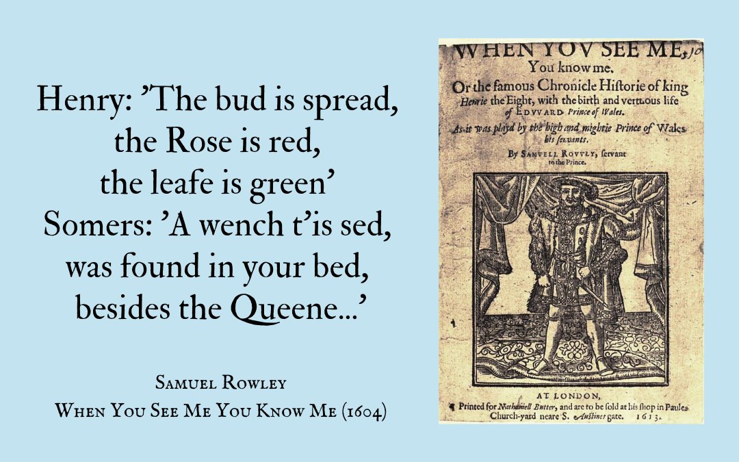 desfouspartout's tweet photo. A #play about the #jester Will Somers has him engage in a verse-capping contest with Henry VIII - one of many examples of such ditty exchanges between #fool &amp; king: https://t.co/4hM1HlToCA #foolsareeverywhere #courtjester #verse #theatre #drama #tudor #wordplay https://t.co/tHwMVDOFfN