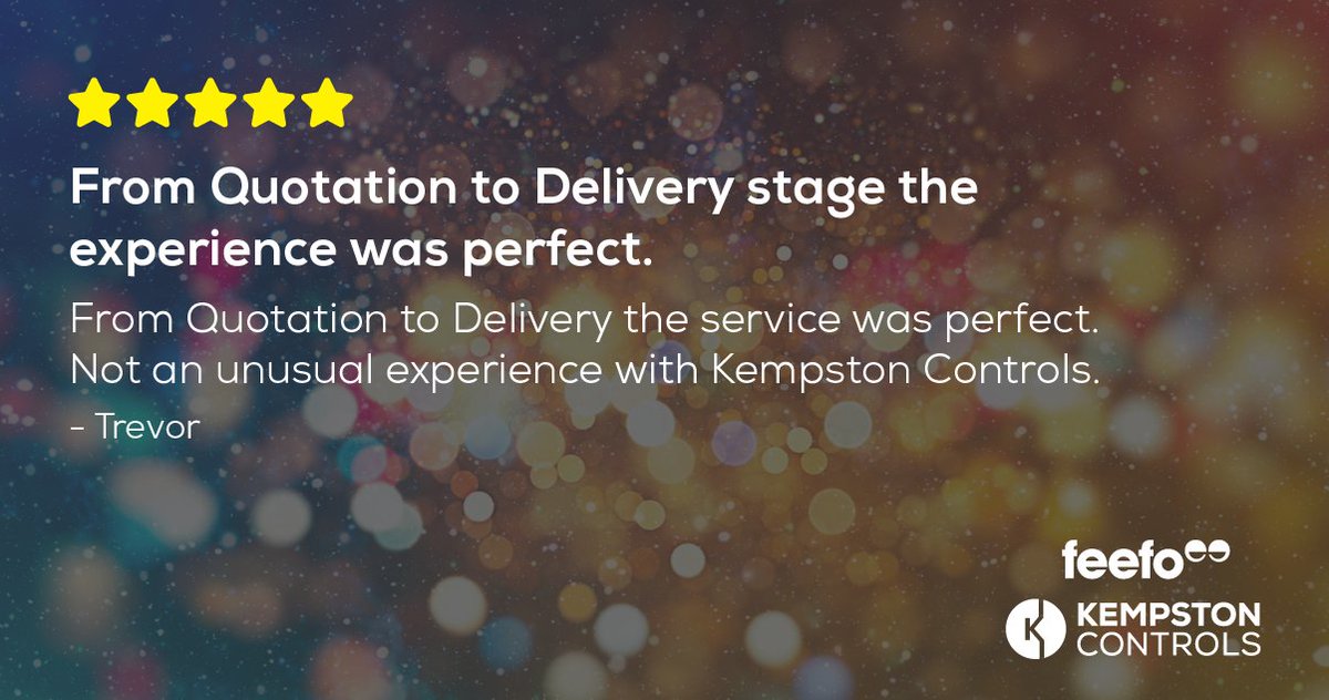 It's Feefo Friday! Did you know that we're a Feefo Platinum Trusted Trader?

Customers are at the heart of everything we do and we're proud to display the Feefo Trusted Trader Badge.

#Feefo #TrustedTrader #CustomerService #FeefoFriday