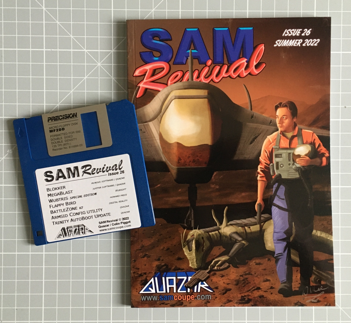 QuazarSamCoupe's tweet photo. While I await the delivery of the PCBs for my next #SAMCoupe hardware release it's time to continue with the writing/DTP for the next issue of SAM Revival magazine (27).
Current issue here (26)...
https://t.co/plUn3No1gl
#retrogaming #retrocomputing #retromagazines #gamedev https://t.co/KCEqI9Kb0Y