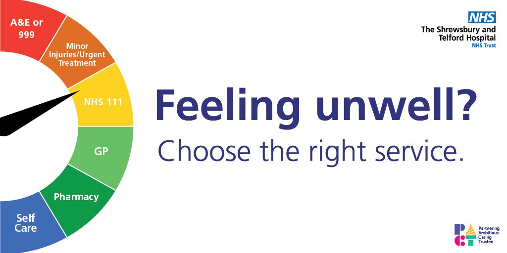 ❗ With ambulance strikes taking place today, please help our hard-working teams and keep A&amp;E free for those with serious emergencies.

Can you get the care you need in a more suitable way?

📲 111 online or by phone
👩‍⚕️ GPs
💊 Pharmacists
🩹 Minor injury centres
🏠 Self care