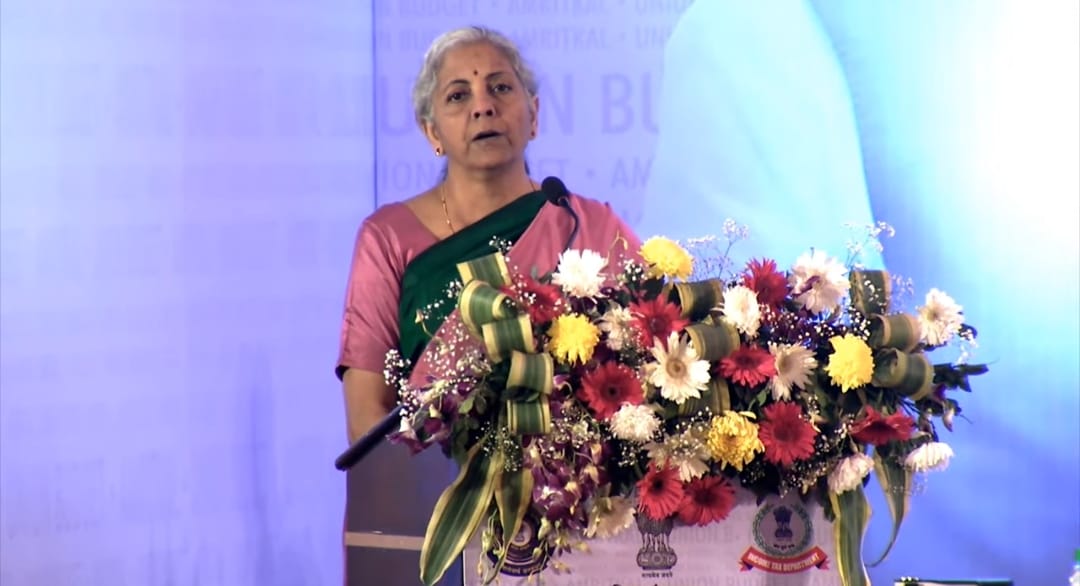 cgstcusbbsr's tweet photo. Smt @nsitharaman, FM today interacted with representatives of industry, trade, banking sector and others at the Post-Budget Stakeholder Session in Bhubaneswar. MoS Finance Sh @mppchaudhary &amp; MoS Finance @DrBhagwatKarad, &amp; other senior officials of @FinMinIndia were also present. https://t.co/1zmPeSPum9