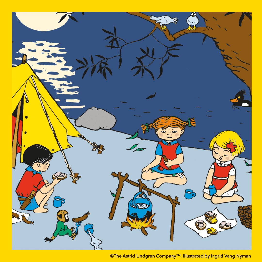 Pippi is famous for her kindness, such as organising a picnic for her friends. For #RandomActsOfKindnessDay today we'd like to share five tips of tiny things you can do that can make the world a little bit better🧵