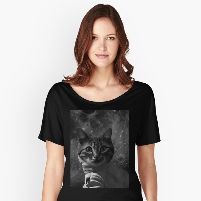 Relaxed Fit T-Shirt
Design:
 
Cat seeing amazing sights of space
 
#tshirt #shirt #babyshirt #kidshirt #kidsshirt #kidsshirts #baby #kids #ALineDress #podmjdesigns
 
Product Link:
 
redbubble.com/i/t-shirt/Cat-…
