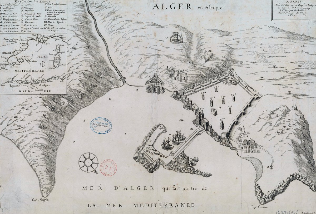 AdleneMeddi's tweet image. Nicolas de Nicolaÿ, soldat et géographe français (1517-1583). Géographe du roi Henri II.
Sa descrption d’ #Alger de 1567, pour le compte du roi Henri II, serait considérée comme la première, très détaillée