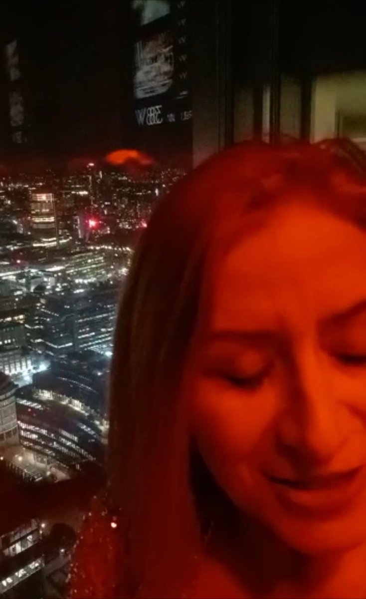 Posh date at Duck and Waffle last night where Himself was defeated by a dessert called The Full Elvis and I had a nervo in the lift.