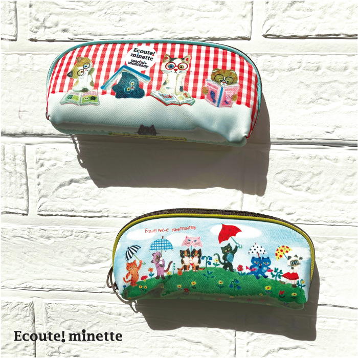 monseuil_staff's tweet photo. \🧸 新商品情報🚩/【Ecoute!minette メガネケース】
眼鏡をかけている方には必需品のメガネケースができました♪ネコが沢山登場する可愛い2アイテムです!
お買い物はこちらから♪https://t.co/ACozIHDwjB
#MONSEUIL
#雑貨
#ネコ
#猫雑貨
#エクートミネット
#マリーニモンティーニ
#メガネ https://t.co/fNzTwrsm6h