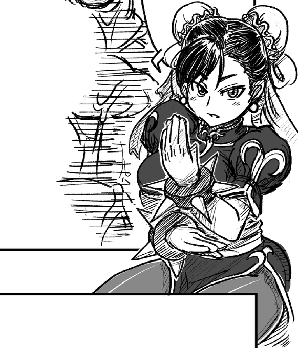 春麗さん描けたー
良い感じに可愛く描けたかも 