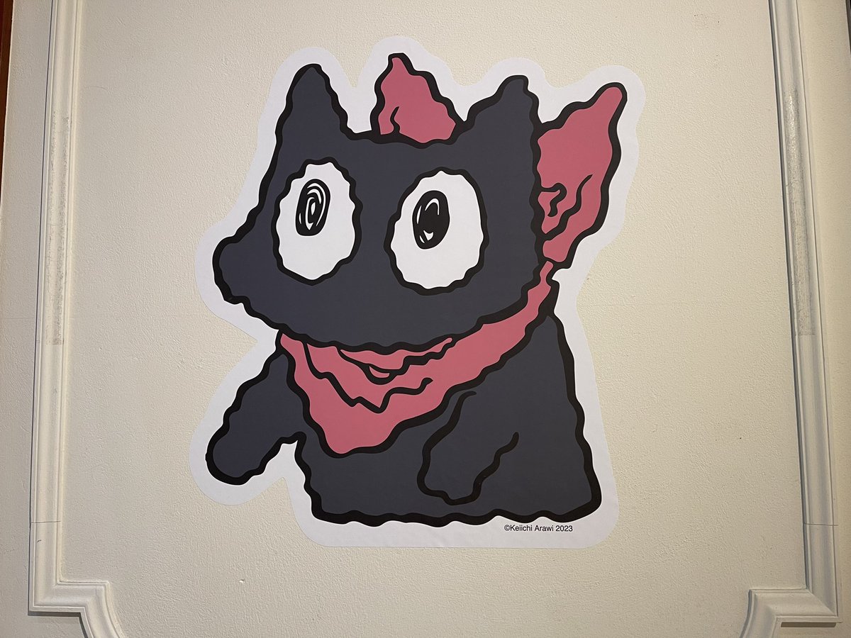 レストランとキキララステッカー等。 