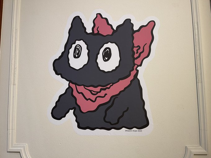 レストランとキキララステッカー等。 