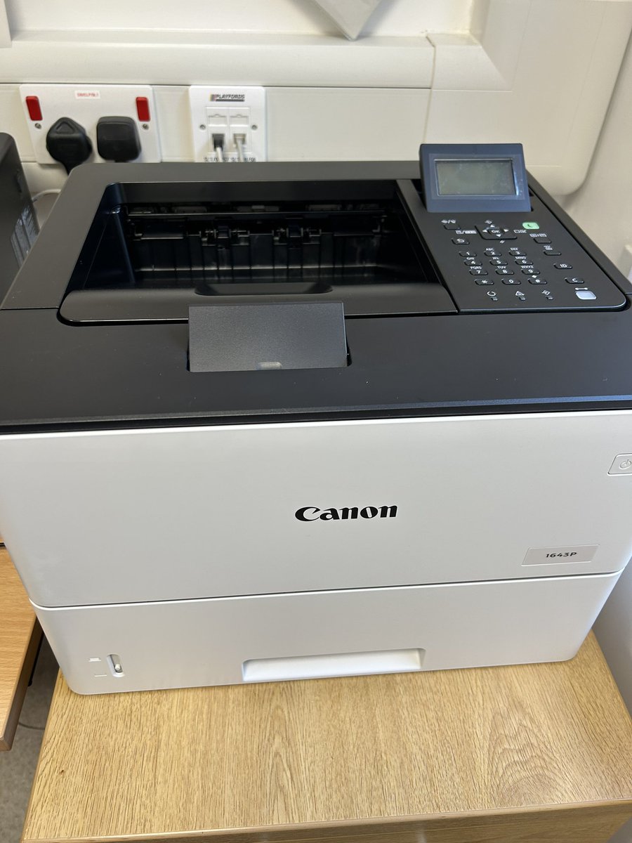 TraumaOpd's tweet photo. Big thank you to the IT department @SouthTees for a swift installation of a new working printer!! https://t.co/t2ckYaxaSx