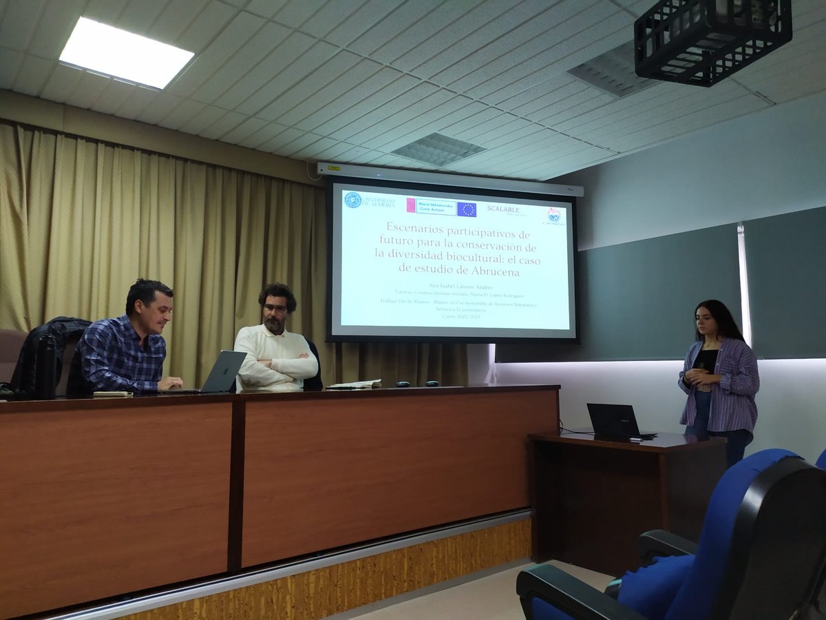 ScalableProject's tweet photo. Her research identified and map through participatory workshops practices, knowledge and traditions associated to @bioculturaldiversity with a #gender perspective. Thanks to #Abrucena community @IsmaelGilAbru &amp; very soon we will communicate the results https://t.co/Rqe1qBetxS