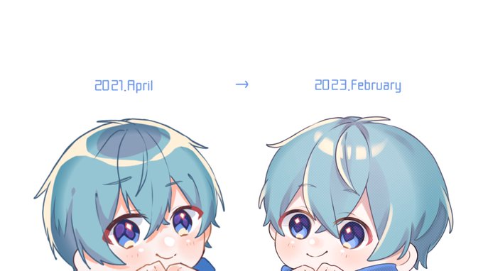 「blue hair brothers」 illustration images(Latest)｜4pages