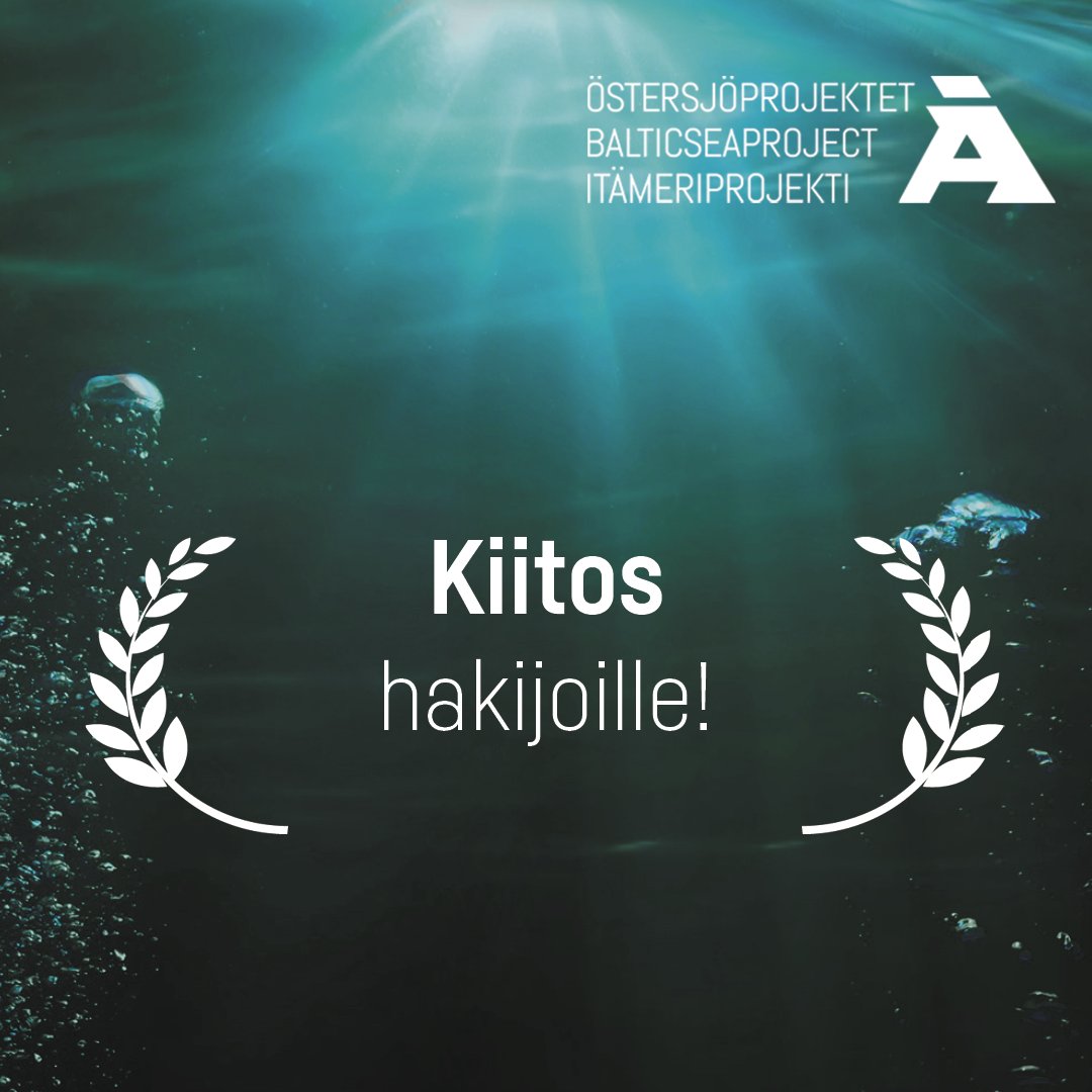 Yhdessä voimme aikaansaada muutoksen! 🌎 Olemme saaneet vastaanottaa ideoita ja innovaatioita Itämeren hyväksi runsain mitoin ja nyt syvennymme hetkeksi puntaroimaan projektejanne. Voittajat julkistetaan huhtikuussa pidettävässä Itämerigaalassa. Pysy siis kuulolla! ✨