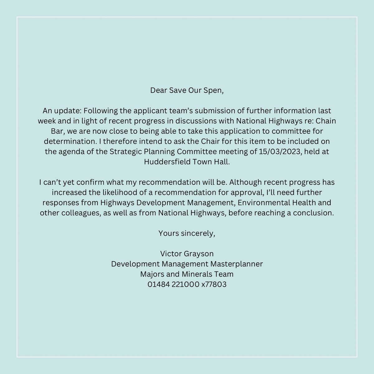 Kevin Dale 🍃💚🍃NatureInMyBackYard on Twitter "RT SaveOurSpen 🆘 BREAKING NEWS SOS have