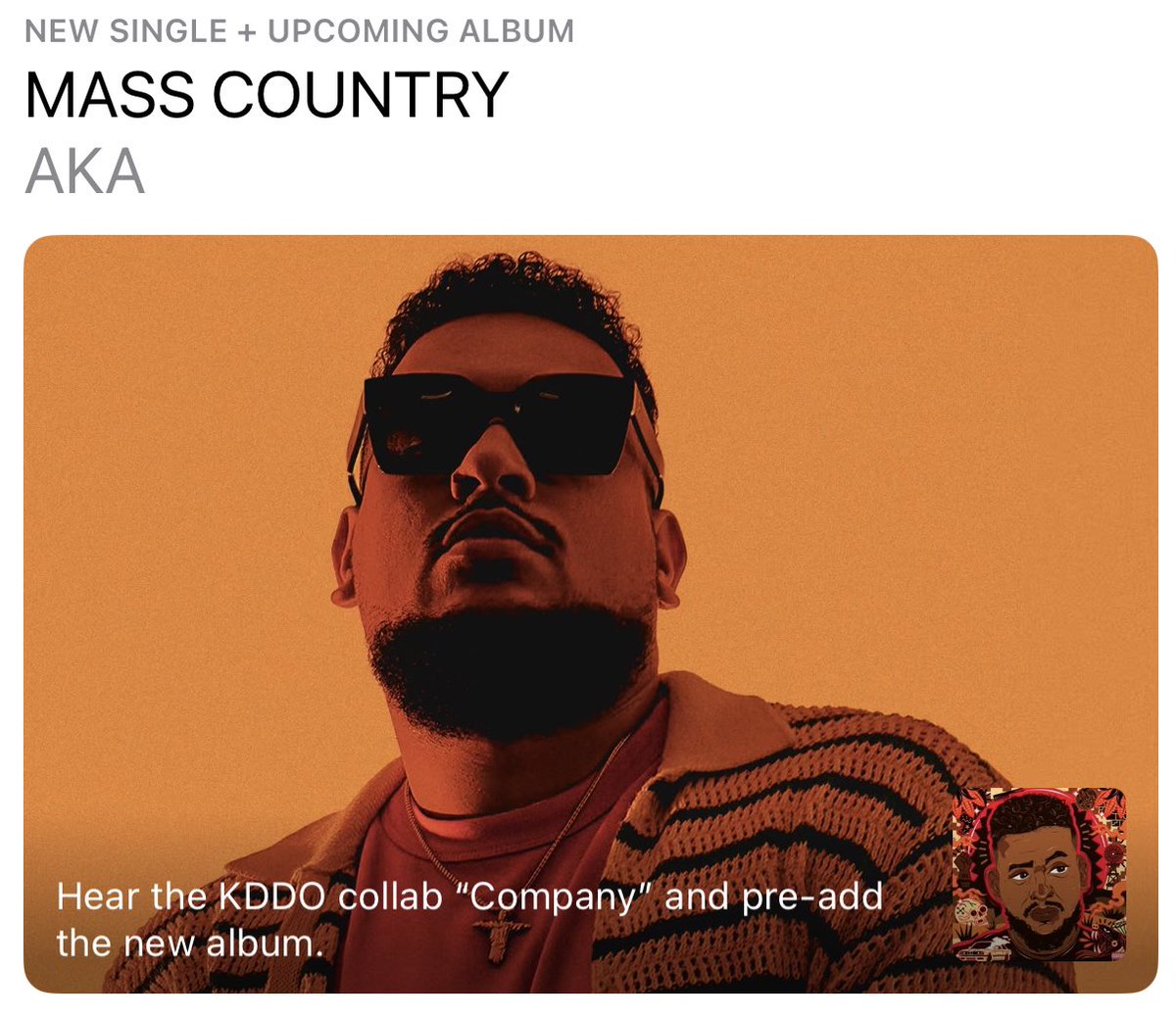 Pre-Add Mass Country on @applemusic and unlock Lemons (Lemonade)🍋, Paradise🏝️, P R 👜 D A & C O M P A N Y music.apple.com/za/album/mass-…