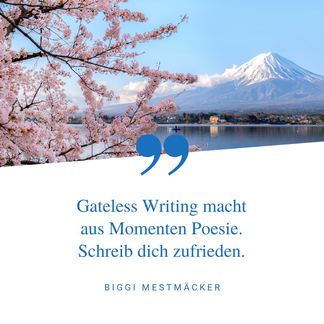 schreibfreuden's tweet photo. Schreibt ihr auch gern #Haiku? Dann schreibt doch mal mit: In meinem nächsten Online-#Schreibworkshop am 13. 3. gibt's noch Plätze. Natürlich mit #GatelessWriting. Es wird wieder entspannt, gemütlich, lustig und lyrisch. Versprochen! https://t.co/StTJFL3ye2 https://t.co/zxc9iyY7NR