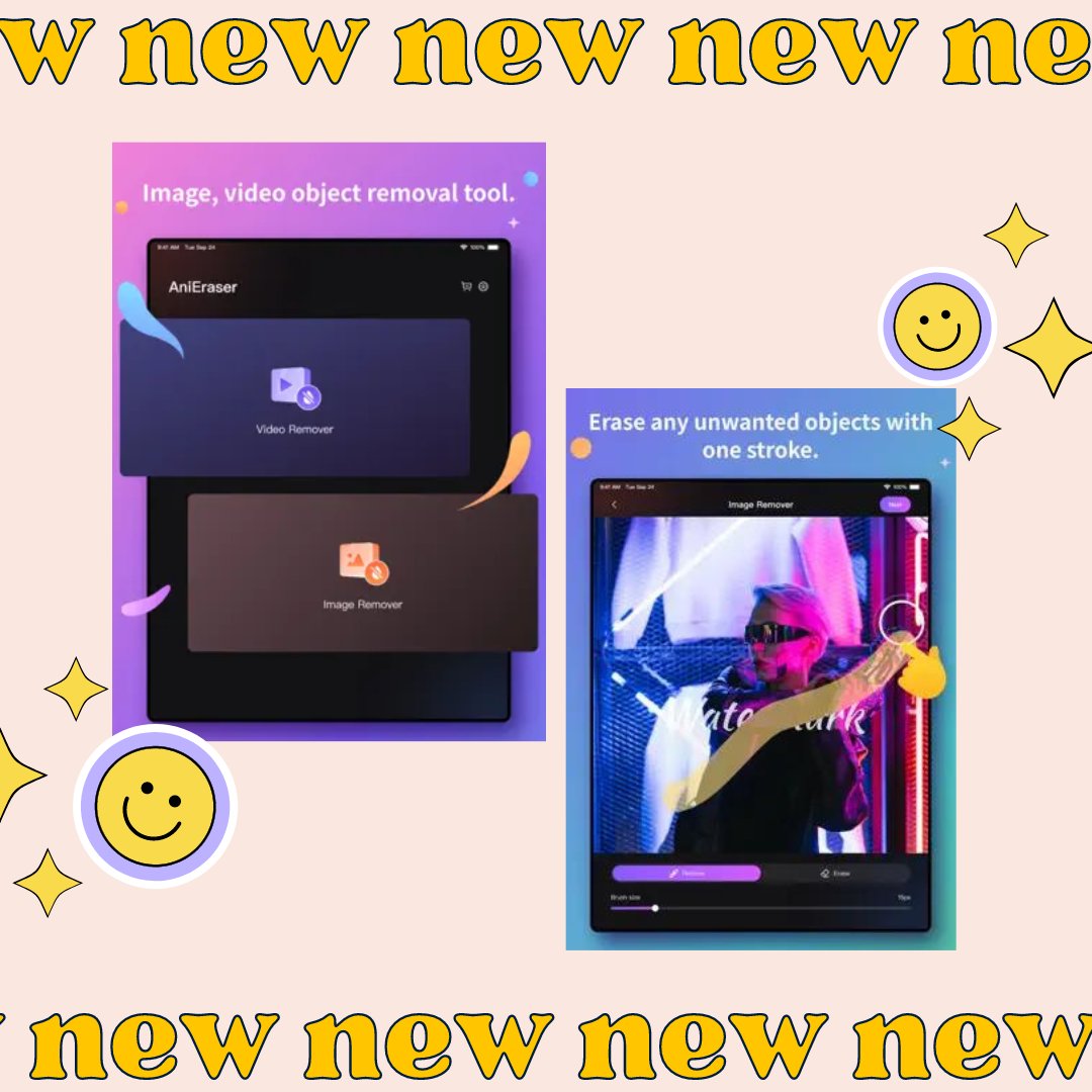 WS_UniConverter's tweet image. 😎New product preview！

-A cross-platform tool that fits all of your needs.
-Powered with AI
-Remove Multiple Unwanted Items
-Customizable for precise results
-Erase Objects without quality loss
-No editing skills required

#wondershare #objectremover #AItool