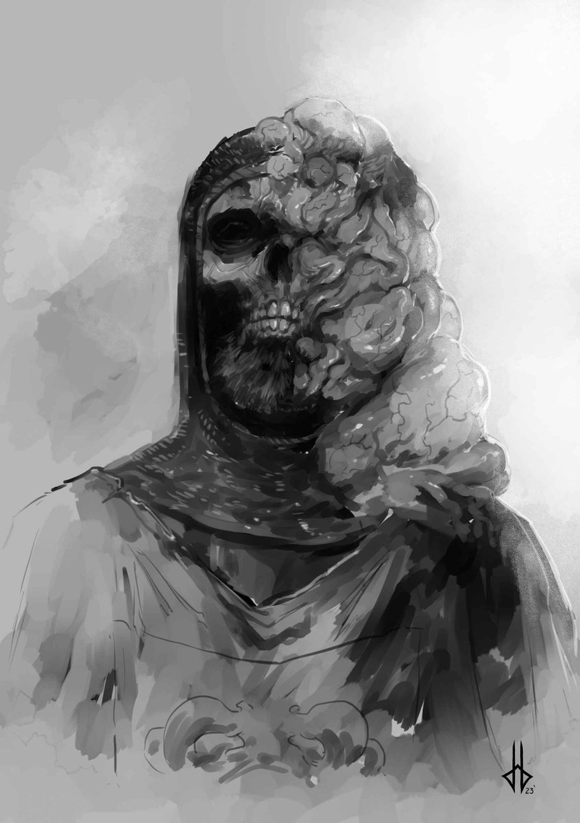 JagobaLekuona's tweet photo. 💀Caballero de la plaga💀 Trabajo personal.
Sigo experimentando con esta técnica que me está encantando. Se abren nuevos horizontes para diseñar más monstruos ;)
#undeaded #CLIPSTUDIO #jagobalekuona #bestiary #bestiario #monster #horror #horrorconcept #Sketching https://t.co/53Q2B8AVQH