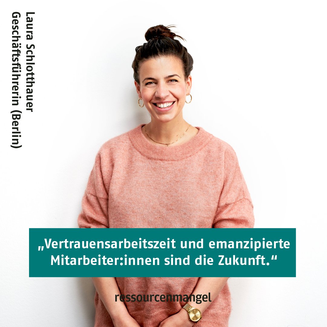 Unsere Kollegin Laura Schlotthauer war zu Gast beim <a href="/wuv/">W&V</a> Podcast "Denkanstoss". Vertrauensarbeitszeit und emanzipierte Mitarbeiter:innen sind die Zukunft. Wie können Agenturen das Bedürfnis nach flexiblen Arbeitsmodellen umsetzten. Reinhören: bit.ly/4100dH7