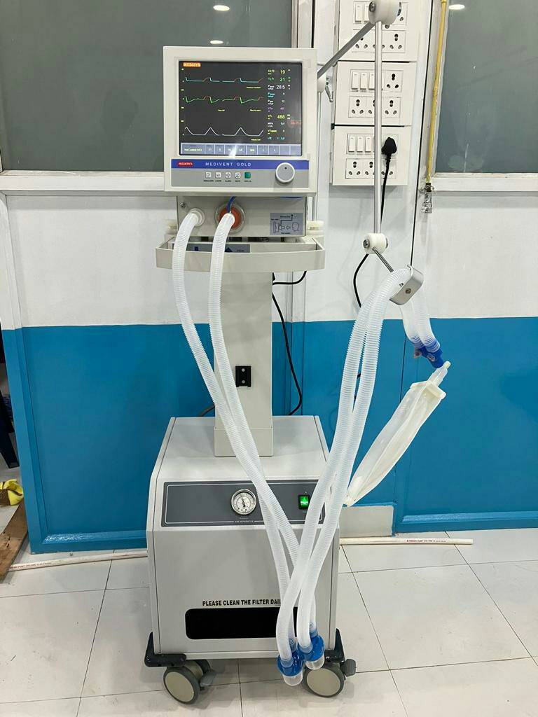 GlamaticPharma's tweet photo. MEDISYS MEDIVENT GOLD ICU VENTILATOR
12.1"colorTFTscreen
TidalVolume:50-1500ml
For:Adult,Pediatric
BothPressure&amp;flowTriggering
ApneaBackup
Emergency100%O2
Modes:VC,PC,PRVC,PS,VS,SIMV(VC)+PS,SIMV(PC)+PS,SIMV(PRVC)+PS,2PAP+PS,APRV,NIV&amp;AutoshiftInteractive
PEEP:0-30cmH2O
Battery-3Hr https://t.co/b1f0VQPfrS
