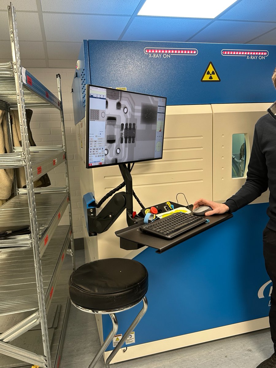 teamFermionX's tweet photo. We use our Nordson DAGE Quadra 3 X-ray inspection system to identify voiding and other issues with solder work, even when using the tiniest components. 

Get in touch today to see how our PCBA capabilities can serve your miniaturisation needs. sales@fermionx.com 01903 524600 https://t.co/w8OdzqNDto